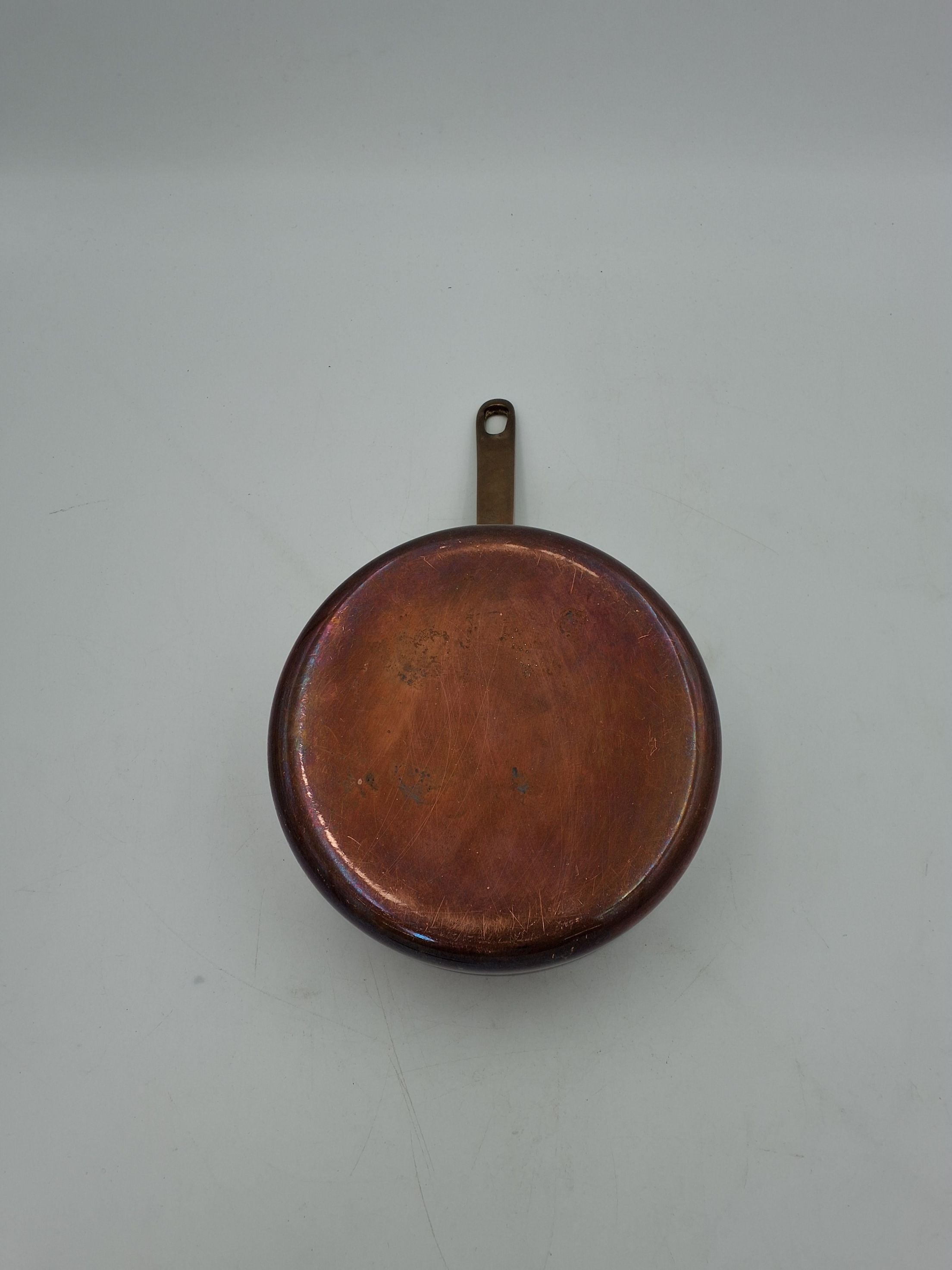 16 cm. Kobberpande